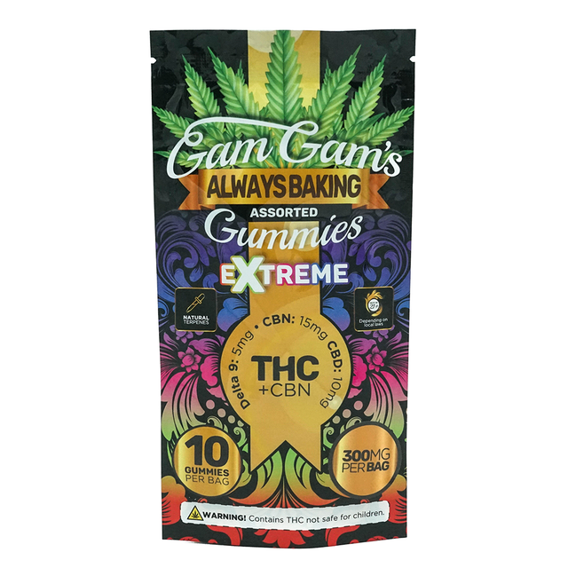 Gam Gam's Low Dose Edibles Assorted Flavors 10pk