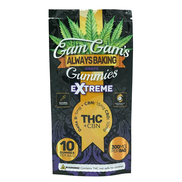 Gam Gam's Low Dose Edibles Grape 10pk