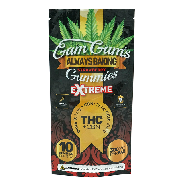 Gam Gam's Low Dose Edibles Strawberry 10pk