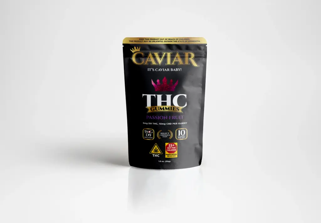Caviar Low Dose Edibles Passion Fruit 10pk