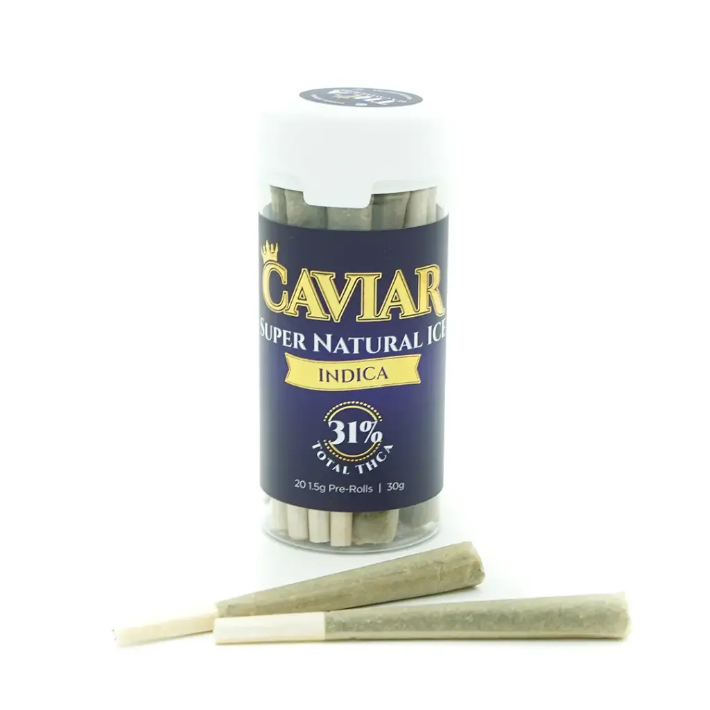 Caviar Pre Rolls 1.5gram 20pk Super Natural
