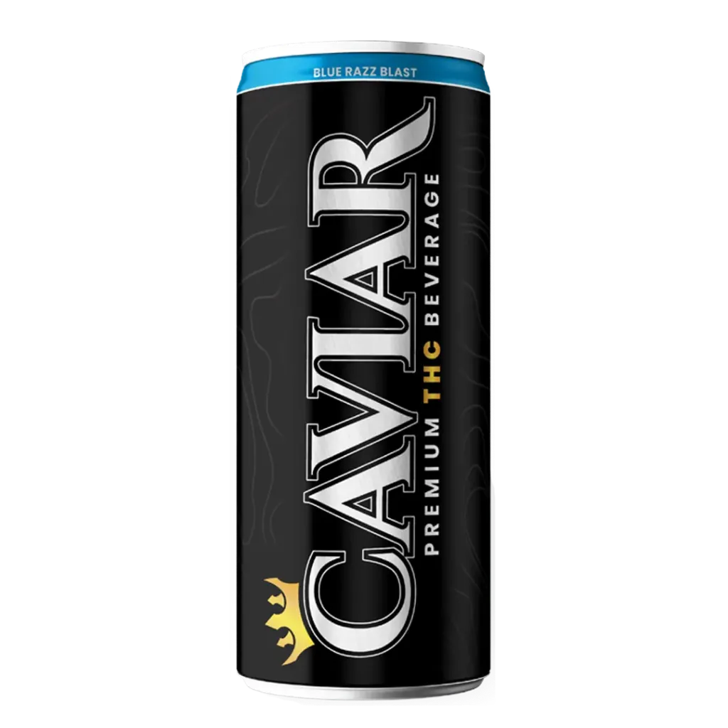 Caviar Drinks Blue Razz Blast 4pk