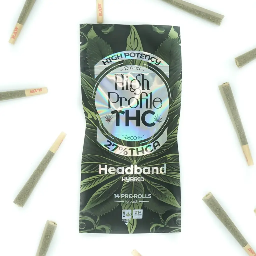HPH 14pk Pre Rolls Headband